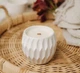 Аромасвічка RELAX KAKI WHITE 100% WOOD WAX 240g 50h Гранд Презент NAC 1096 - зображення 1