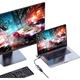 Карта видеозахвата BIAZE HDMI на чипе MS2130 с входом 4K 60 Гц, USB и Type-C, для Switch, PS5, ноутбука, телефона и камеры - изображение 3