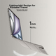 Чехол для планшета Apple iPad Air 13" 2026/2025/2024/Pro 12.9" 2022/2021 ESR Grey - изображение 10