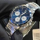 Мужские часы Casio MTP-1374D-2A3 синие 50 м - изображение 3