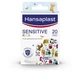 Детский лейкопластырь Hansaplast Sensitive Kids для чувствительной кожи с рисунками животных 20 шт - изображение 1