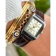 Женские часы Casio LTP-V007L-9E золотистые 30 м - изображение 4