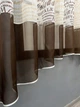 Кухонна тюль-арка VR-Textil № 1794т-н123 льон молочний з венге 300х160 см (53-0207) - зображення 7