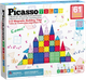 Klocki magnetyczne Picasso Tiles Classic 61 element PT61 (0817338022396) - obraz 1