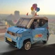 Конструктор LOZ mini Автомобиль MINI голубой (1131) - изображение 3