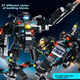 Конструктор Dayishou «Полицейская машина-трансформер», совместим с Lego, для мальчиков - изображение 6