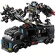 Конструктор Dayishou «Полицейская машина-трансформер», совместим с Lego, для мальчиков - изображение 8