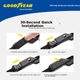 Щітки склоочисника Goodyear для NIO ES6 2023-2026, передні, з гумовою стрічкою - зображення 4