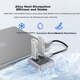 Док-станция ORICO Expansion Dock Type-C, высокоскоростной концентратор 10 Гбит/с, удлинительный кабель-конвертер для ноутбука, 1 метр. - изображение 9