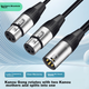 Мікрофонний кабель Beishanque SQ-Y02 XLR штекер - XLR гніздо 1 м - зображення 2