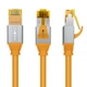 Патч-корд Choseal QS567CT25 Cat 6a экранированный 10 Гбит/с 25 м Оранжевый - изображение 6