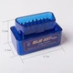 Автосканер ELM327 v1.5 OBD2 Bluetooth 1-платний, синій 77450 - изображение 6