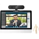 Веб-камера HIKVISION для компьютера, 2 миллиона пикселей, высокое разрешение, USB, автофокус, встроенный микрофон и динамик, подходит для онлайн-занятий, домашнего использования, прямых трансляций, видеоконференций, чата на ноутбуке, E12Sa - изображение 3