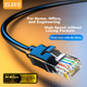 Патч-корд ZLEUE ZL-5400BK Cat 5e UTP 1 Гбіт/с 250 МГц 40 м Чорний - зображення 2