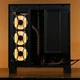 Корпус PHANTEKS NV5 Black, ATX, безстоечный, со стеклянными панелями, поддержка водяного охлаждения 360 мм, 8 мест для вентиляторов, панорамный обзор 270°, для видеокарт 5090 - изображение 8