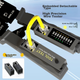 Набор HAILE HT-G83T кримпер для RJ45 с тестером и стриппером для Cat5e/Cat6 - изображение 6