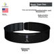 Сумка поясна Flipbelt Air Waist Pack 2.0 для бігу водонепроникна, жовта, M-XL - зображення 8