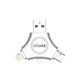 USB-накопитель IDiskk 512 ГБ, сертифицированный MFi, с разъемом Type-C для прямого подключения к компьютеру, большой объем памяти, подходит для Huawei, Android, Apple iPhone 15 и iPhone 16, флеш-накопитель для резервного копирования фотографий. - изображение 2