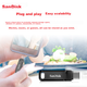 SanDisk 1TB Type-C USB3.2, мобильный флеш-накопитель DDC3 черного цвета, скорость чтения до 400 МБ/с, автоматическое резервное копирование, двойное использование: для телефона и компьютера, большая емкость, два интерфейса. - изображение 5