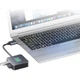 USB-хаб Acer USB 3.2 на 4 порти, до 10 Гбіт/с, з кабелем 1 м, для ноутбуків та настільних ПК - зображення 2