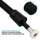 Шланг для душа DROP SH-HM150-PRM-BL нержавеющая сталь 150 см черный - изображение 3