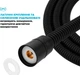 Шланг для душа DROP SH-HM150-PRM-BL нержавеющая сталь 150 см черный - изображение 10