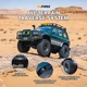 Машинка на радіокеруванні FMS 1:10 FCX10 OVR LC80 RS Brushless RTR + акумулятор 2S 5000+ mAh зелений - изображение 11