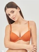 Бюстгальтер бесшовный brabrabra 002С 70D Темно-апельсиновый (6907208011026) - изображение 1