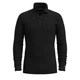 Термофутболка с длинным рукавом мужская Smartwool Men's Classic Thermal Merino Base Layer 1/4 Zip Boxed, Black, XL - изображение 1