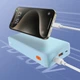 УМБ Baseus Airpow Powerbank 20000mAh 20W QC PD Blue (P10022804313-00) - зображення 5