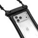 Wodoodporne etui Etteri Floating IPX8 do smartfonów do 7.5" Czarne (GSM275042) - obraz 3