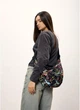 Жіноча сумка Sambag HOBO Dolly з принтом «ABSTRACT» стильна повсякденна шкіряна сумочка 51906 - зображення 7