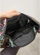 Жіноча сумка Sambag HOBO Dolly з принтом «ABSTRACT» стильна повсякденна шкіряна сумочка 51906 - зображення 10