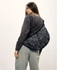 Жіноча сумка Sambag HOBO Dolly з принтом «Blossom» стильна повсякденна сумочка 51907 - зображення 7
