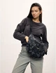 Жіноча сумка Sambag HOBO Dolly з принтом «Blossom» стильна повсякденна сумочка 51907 - зображення 8