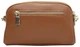 Женская кожаная сумка-кроссбоди Borsa Leather стильная сумка из натуральной кожи рыжий ginger 50230 - изображение 2