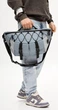 Чоловіча сумка-бананка через плече для ноутбука Sambag Urban Pro блакитна міська 61057 - зображення 14
