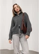 Женская сумка Sambag HOBO бордовая 30x13x8 см эко-кожа городская на молнии Sambag 55179 - изображение 2