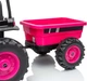 Автомобіль на акумуляторі Milly Mally Трактор з причепом Farmer Pink (5907090701099) - зображення 6
