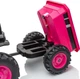 Автомобіль на акумуляторі Milly Mally Трактор з причепом Farmer Pink (5907090701099) - зображення 7