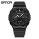 Наручний годинник Sanda 3167 All Black - изображение 1