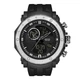 Наручний годинник Sanda 6012 Black-Silver - изображение 1