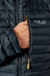 Мужской легкий пуховик Rab Microlight Alpine Jacket, Beluga, M - изображение 5