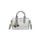 Жіноча сумка біла Coach Micro Rowan Satchel Crossbody Bag with Cherry Charm. сумка коач з фірмовим візерунком C - зображення 1