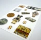 Объёмные 3D наклейки DOLLARS & GOLD Набор 13 шт Stiker Pack стикеры на телефон ноутбук смартфон планшет iPhone Samsung Xiaomi Pixel Huawei - изображение 4