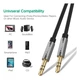 Кабель мультимедийный 3.5mm M to 3.5mm M 0.5m AV119 black Ugreen (10732) - изображение 6