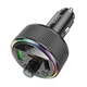 АЗП з Bluetooth FM-трансмітером HOCO E82 Guerrero PD30W + QC3.0 Black (KST-6942007620642) - зображення 2