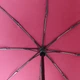 Парасолька жіноча складна Антивітер повний автомат Trust однотонна бордова Wine Red - зображення 5