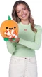Мягкая игрушка ZURU Snackles Halloween Moon Jack-o-Lantern со леденец, 20 см - изображение 2