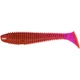 Силікон X-Fish Guddi Fat 3" Lox Rose Red & Black Flake (5шт/уп) - зображення 1
